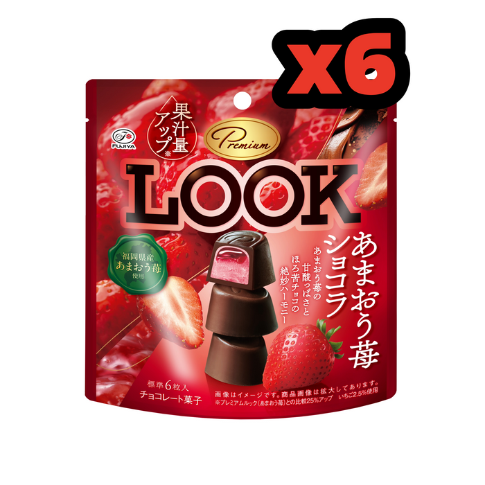 Premium Look (Amaou Strawberry Chocolate) (41g x 6 Packages)