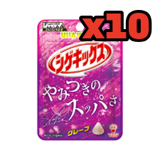 Shigekix Grape Gummies (20g x 10 Packages) – Oyatsu Mart