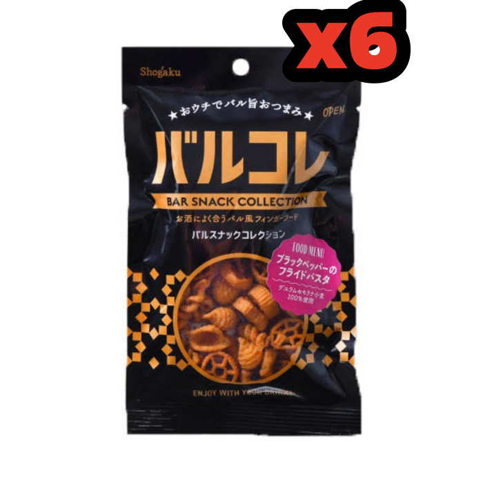 Fried Pasta with Black Pepper (35g x 6 Packages)