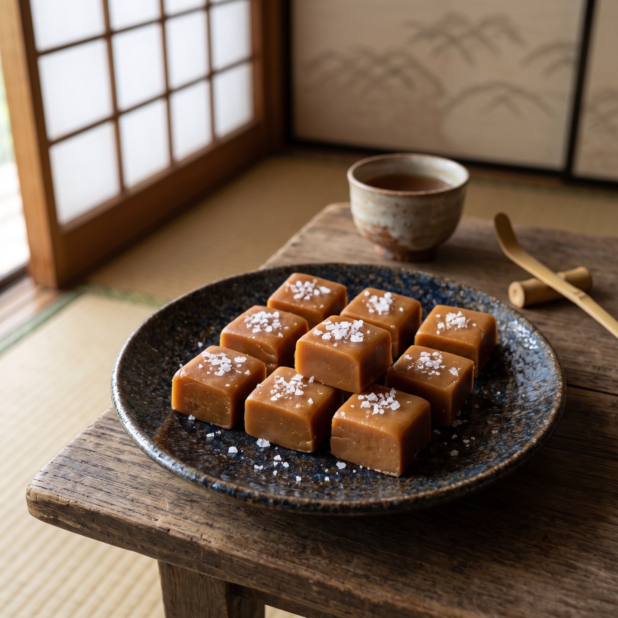 Sweet and Savory - Salted Caramel and Japanese Snacks