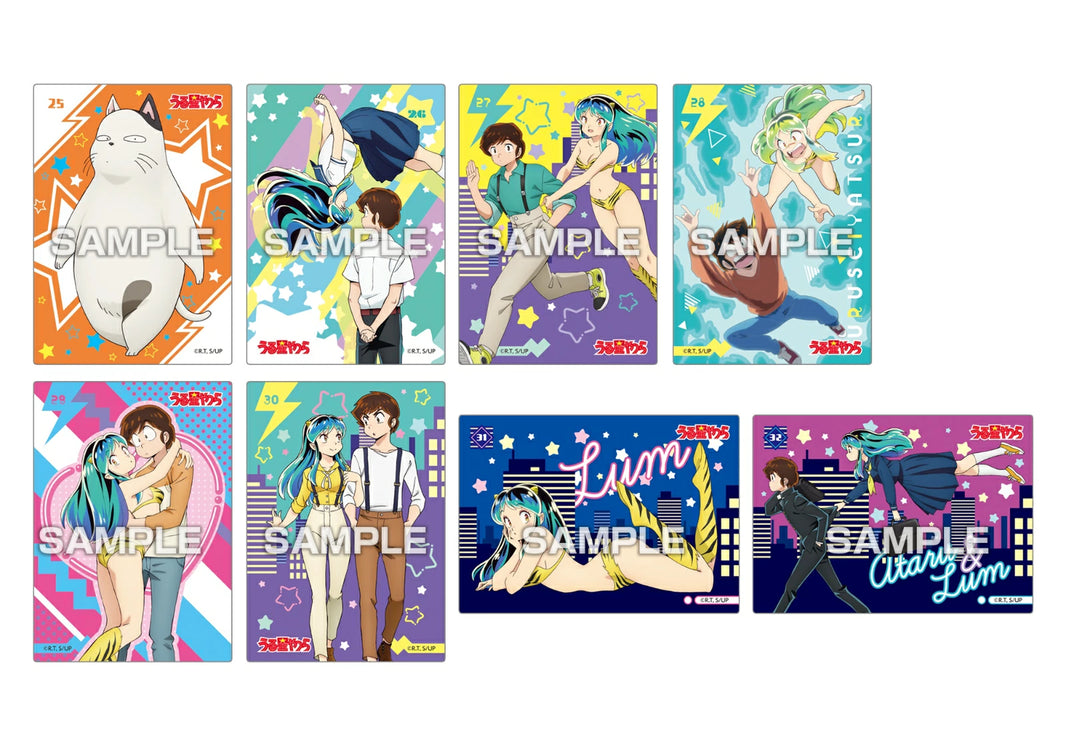 Urusei Yatsura Clear Card Collection Gum