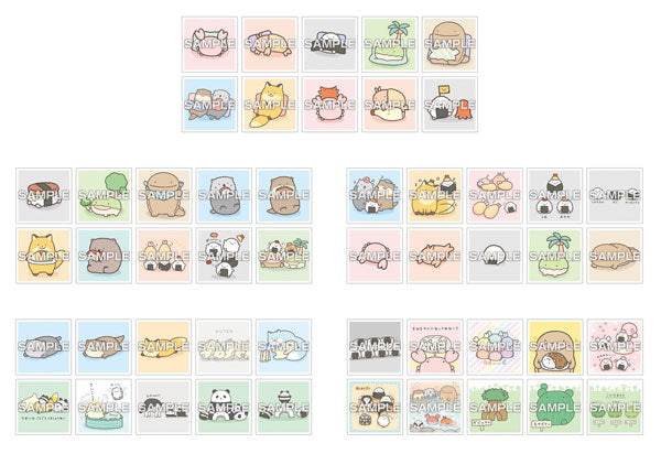 Nandemo Ikimono Sticker Collection 2 with Gum