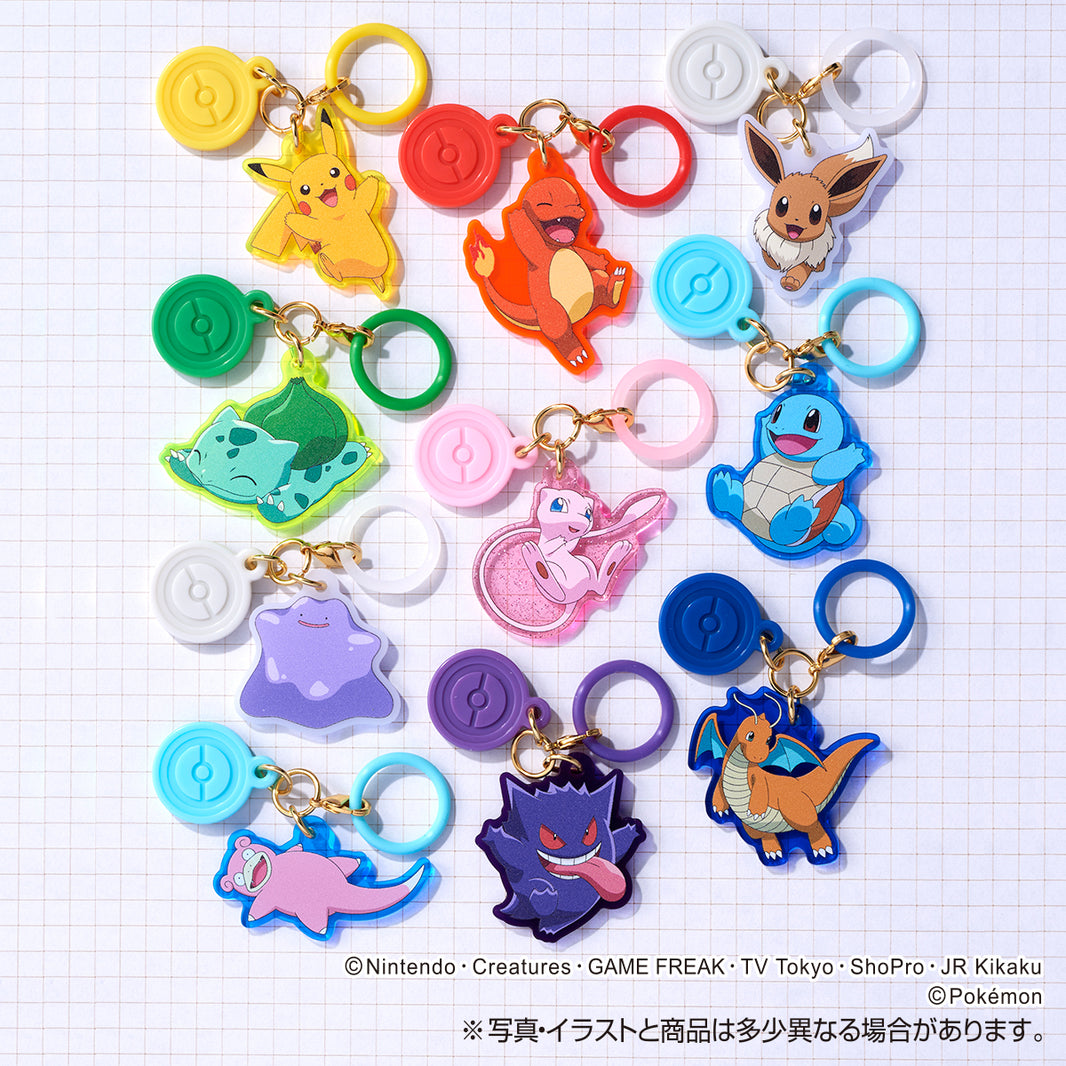 Pokémon Poké-Charm Color Mascots 11g x 10 (10 charms)