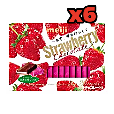 Strawberry Chocolate Box—26 pieces (6, 148g packages)