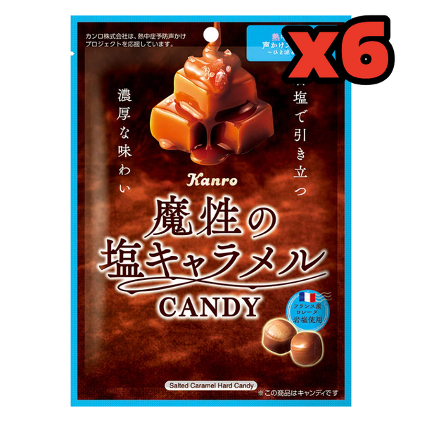 Irresistible Salted Caramel Candy (65g x 6 Packages)