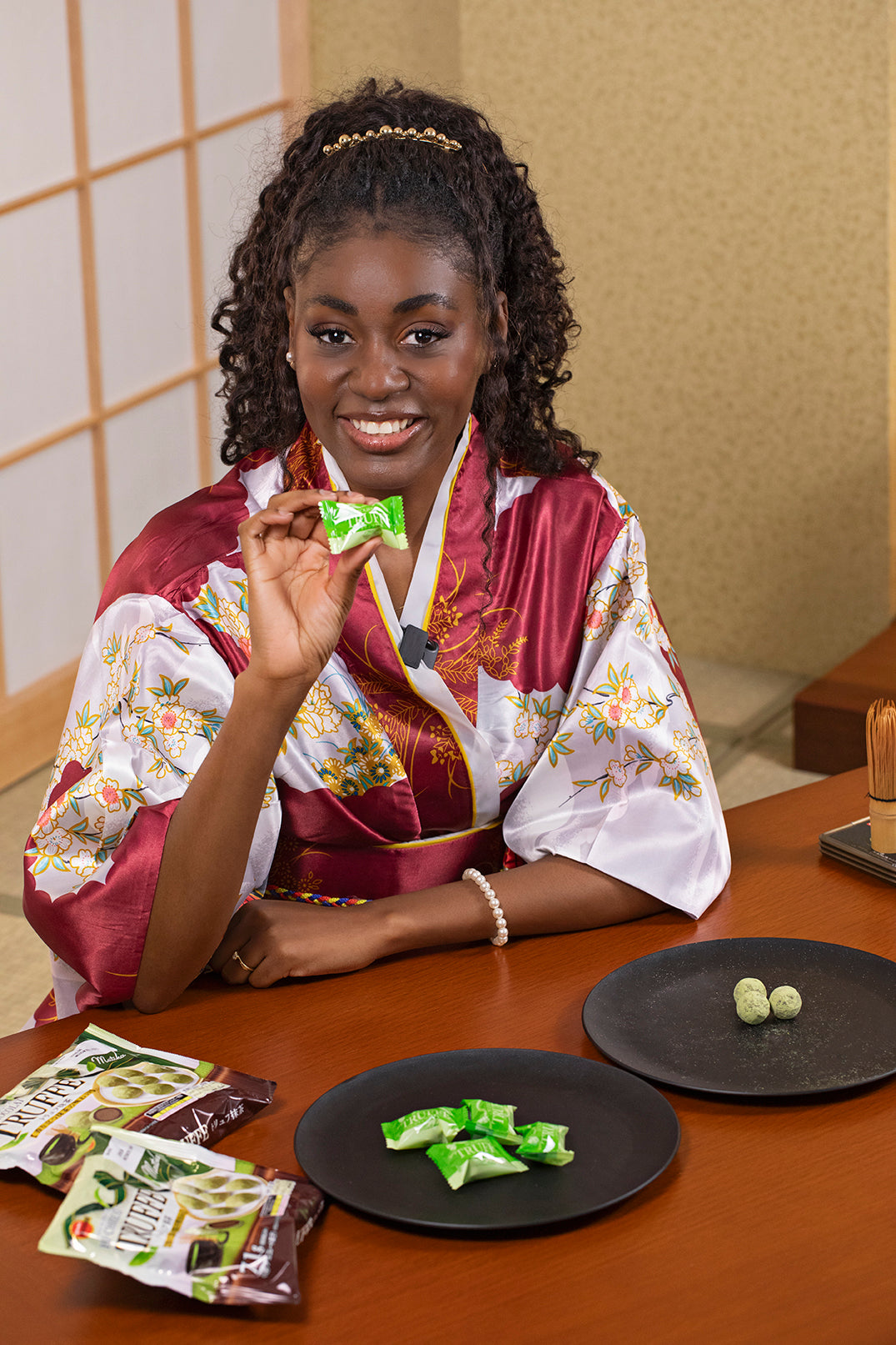 Truffe Chocolate Truffle - Matcha Milk Flavor (71g x 12 Packages)