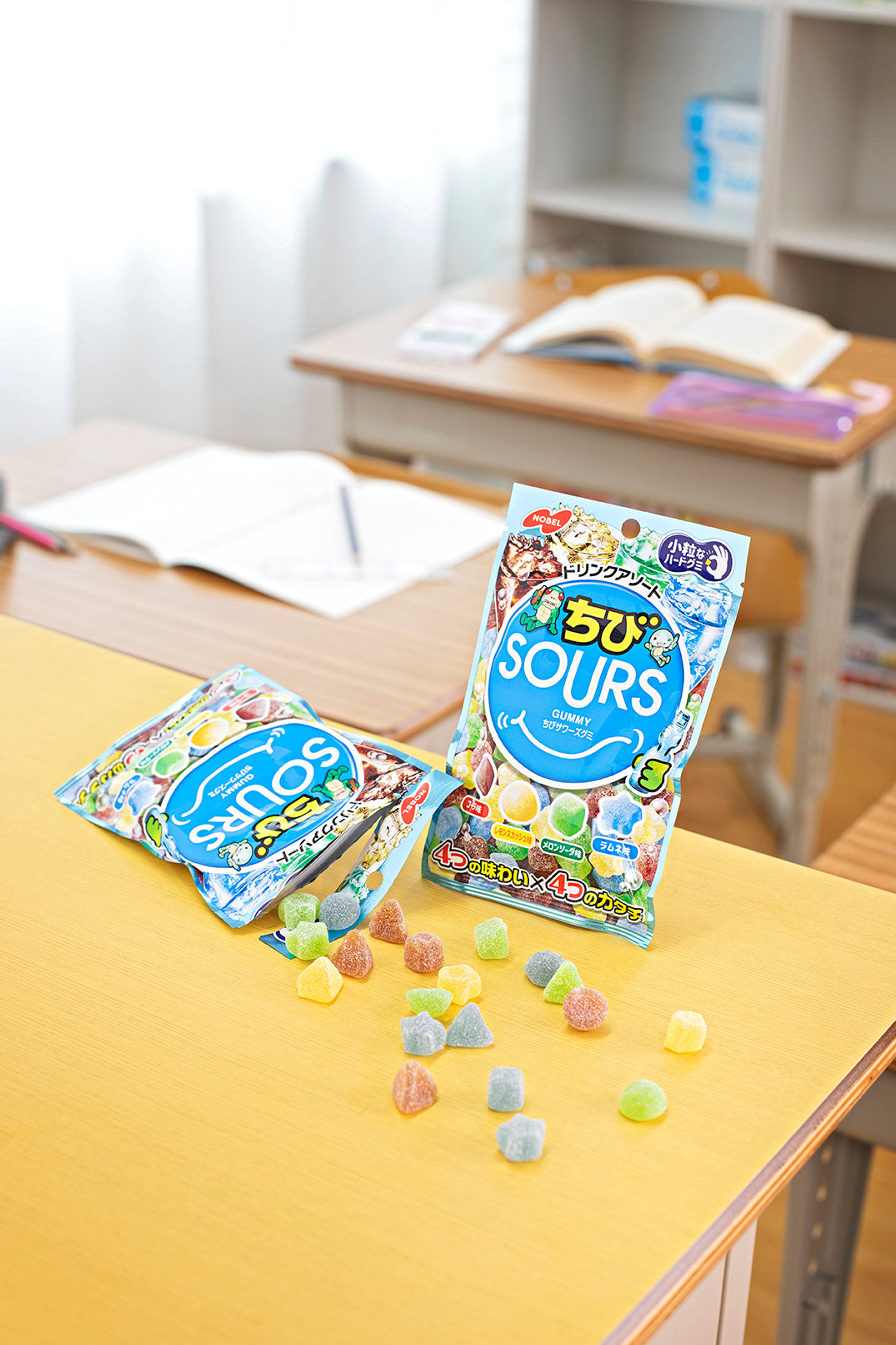 Chibi Sours Assorted Drink Flavor (80g x 6 Packages)