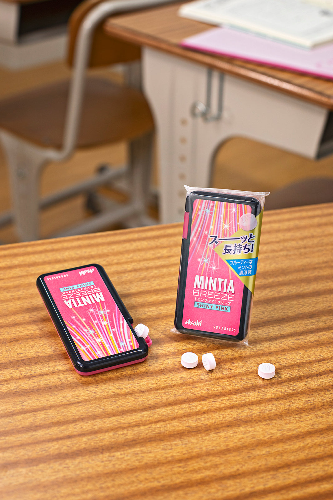 Mintia Breeze Shiny Pink Mints (35g x 8 Packages)