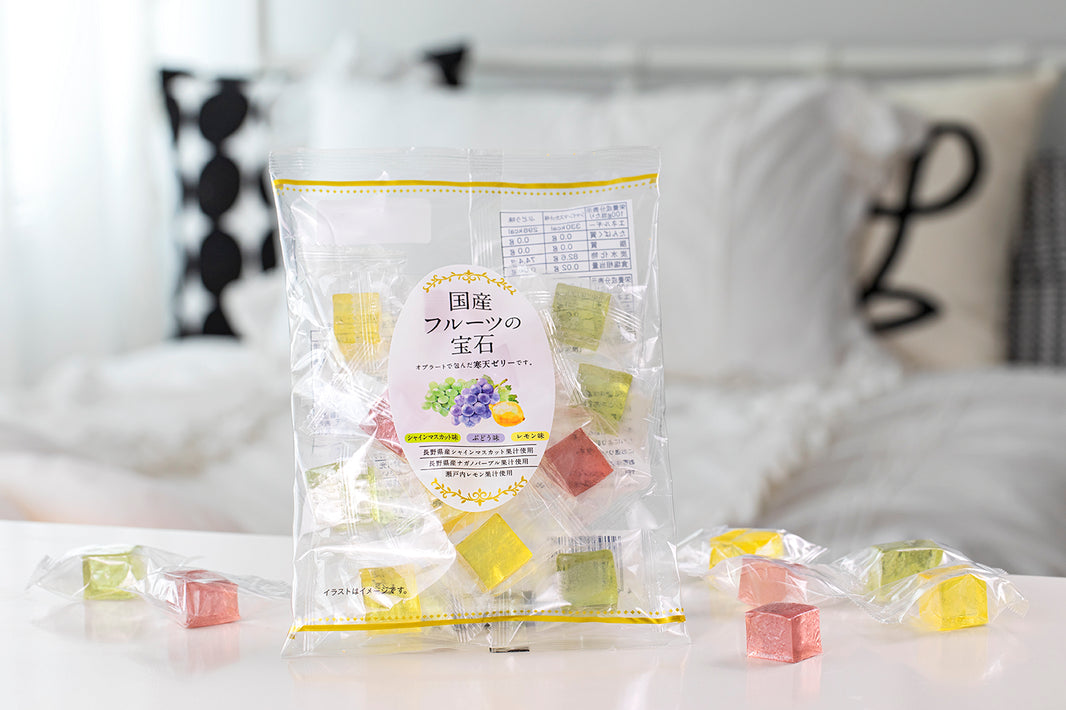 The Jewels of Japanese Fruit Jelly (10, 160g packages)