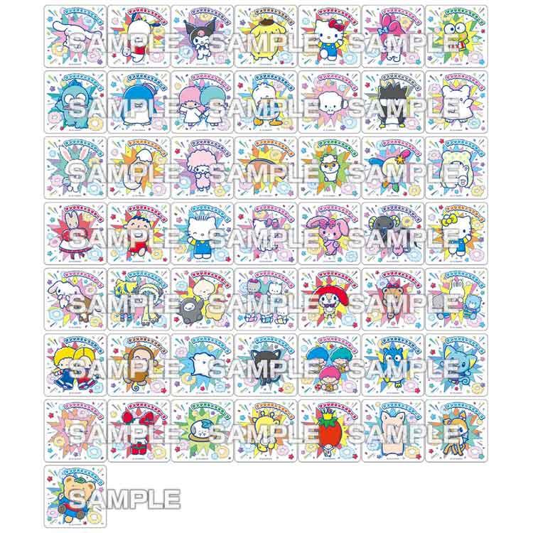 Sanrio Characters Square Magnet Collection