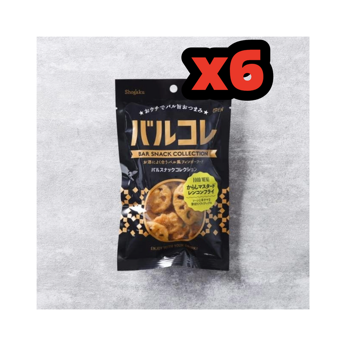 Mustard-Flavored Fried Lotus Root (35g x 6 Packages)